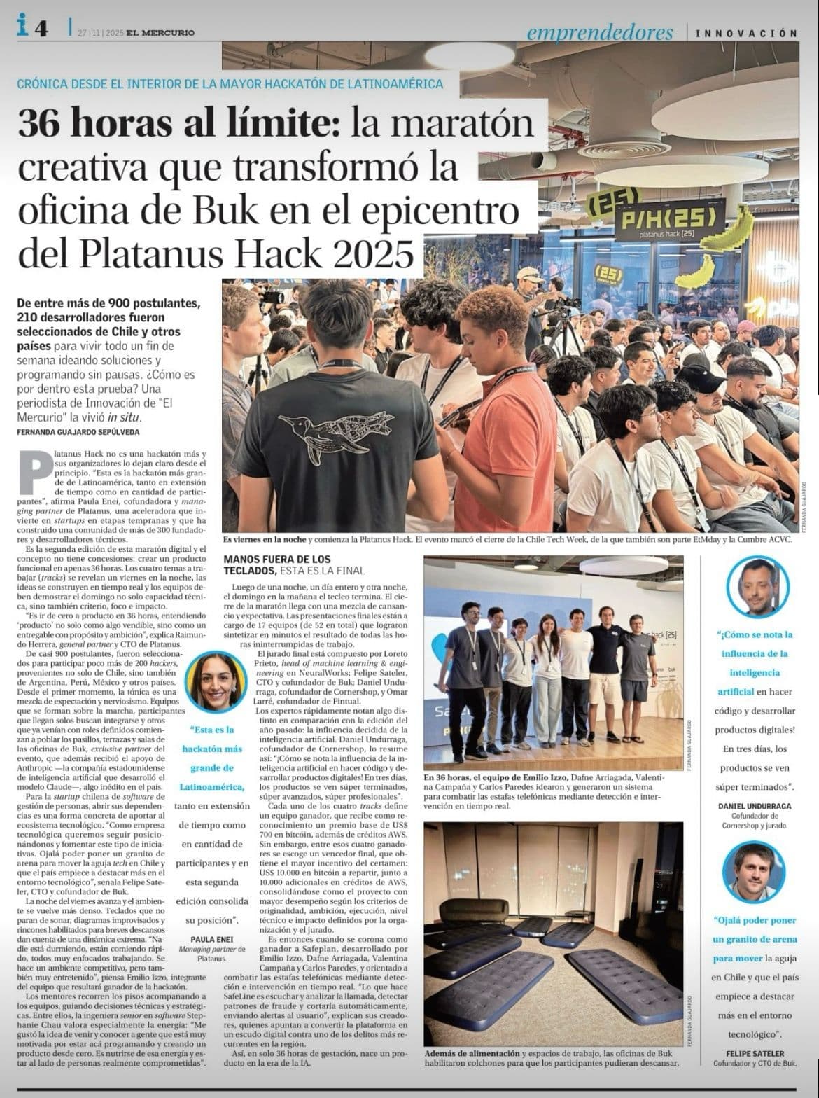 El Mercurio coverage